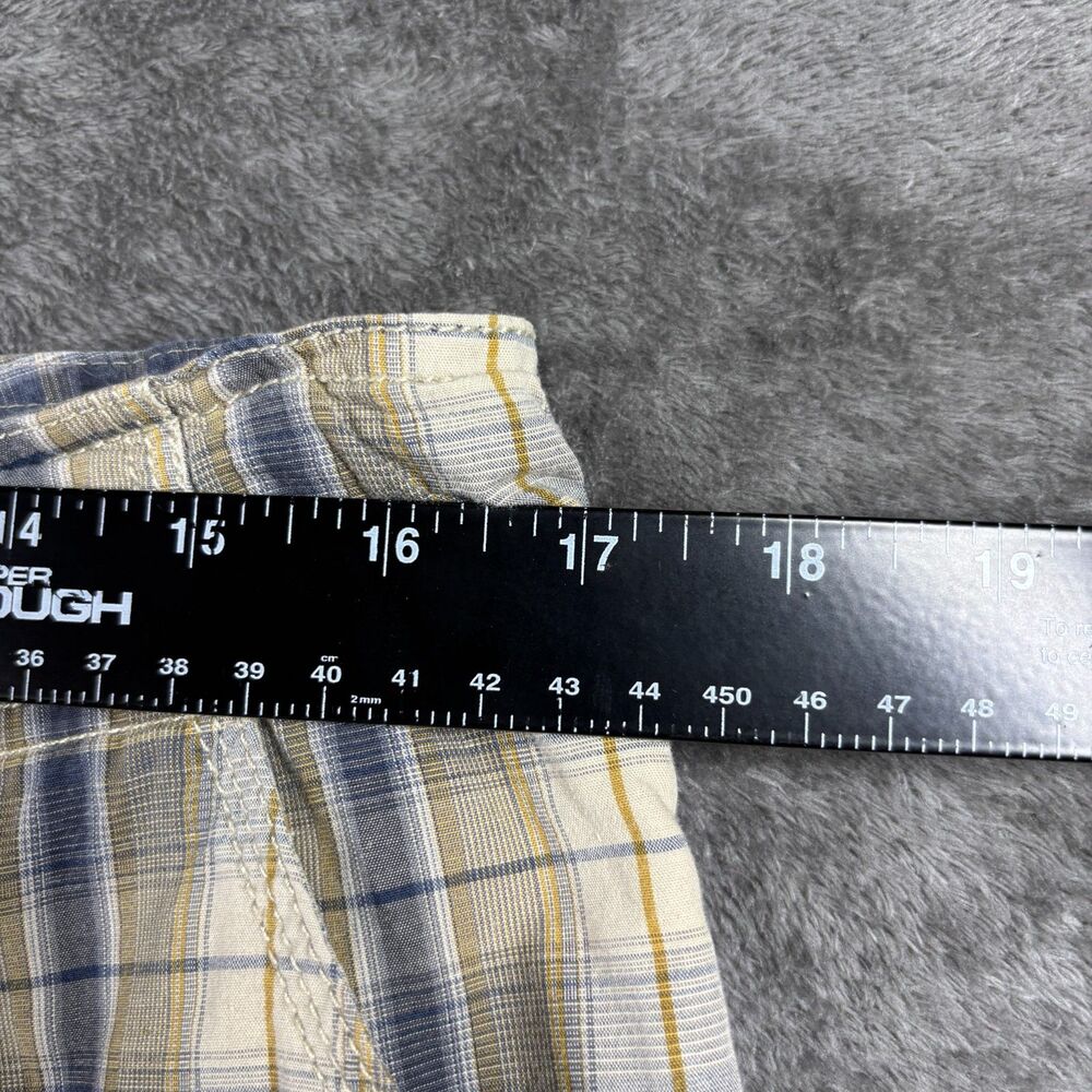 Faded Glory Women Vintage Y2K Bermuda Shorts Plaid Cargo Preppy Size 10 H274 - Picture 5 of 9